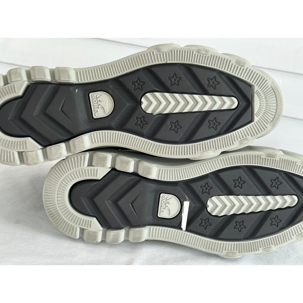 Sorel Caribou X Waterproof Platform Chelsea‎ Black Women's Boot Sz 10.5 - Picture 9 of 13